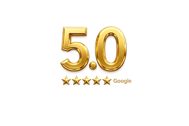 5.0 out of 5 stars Google rating